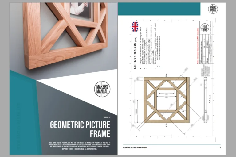 DIY Woodworking Plans for Unique Picture Frame