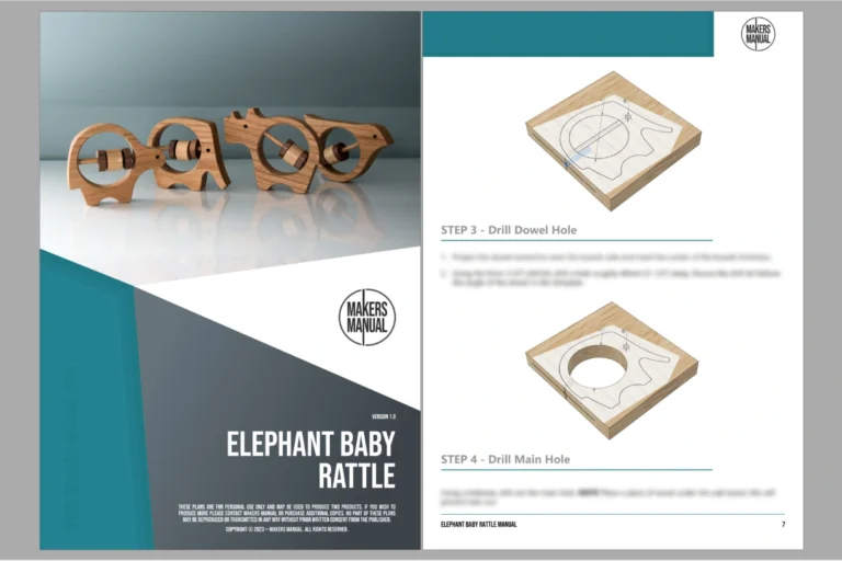 DIY Woodworking Plans for Baby Rattle