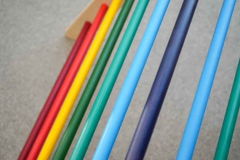 Rainbow Pattern of Rungs