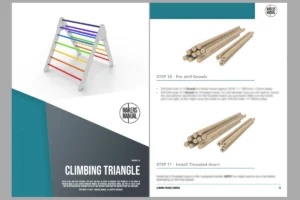 Woodworking Manual - Climbing Triangle 005a