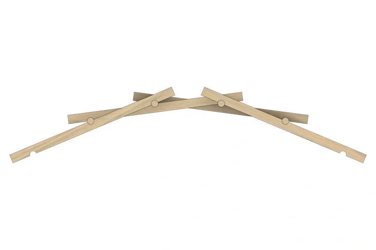 Da vinci Bridge Side View