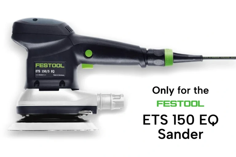Edge Sanding guide designed for the Festool ETS 150 EQ Sander Only.