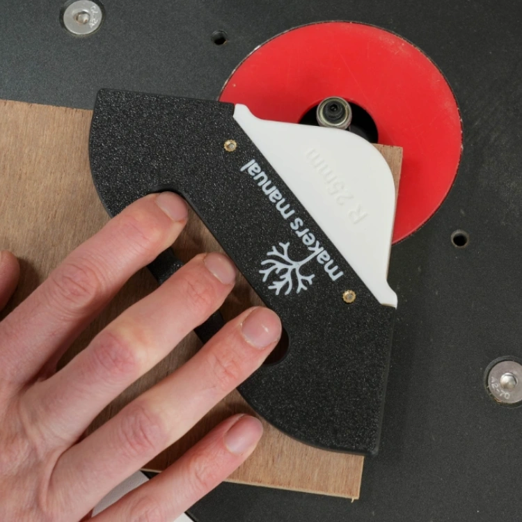 Radius Jig Router Template
