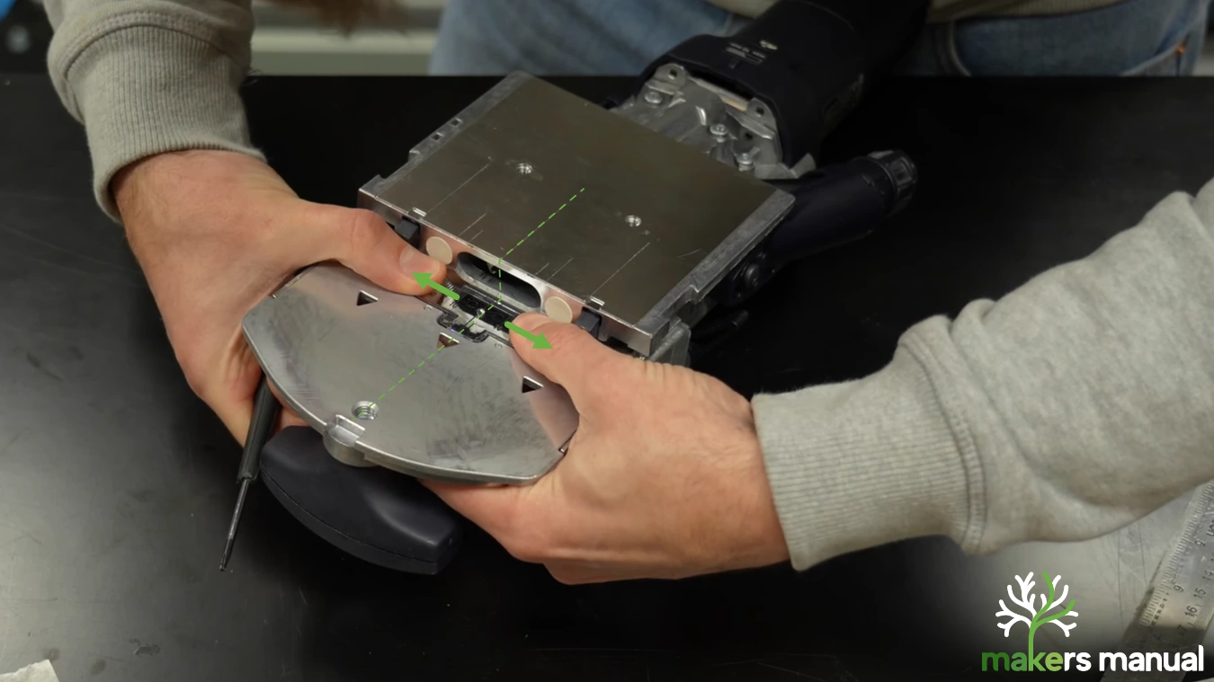 Calibrating Festool Domino DF500