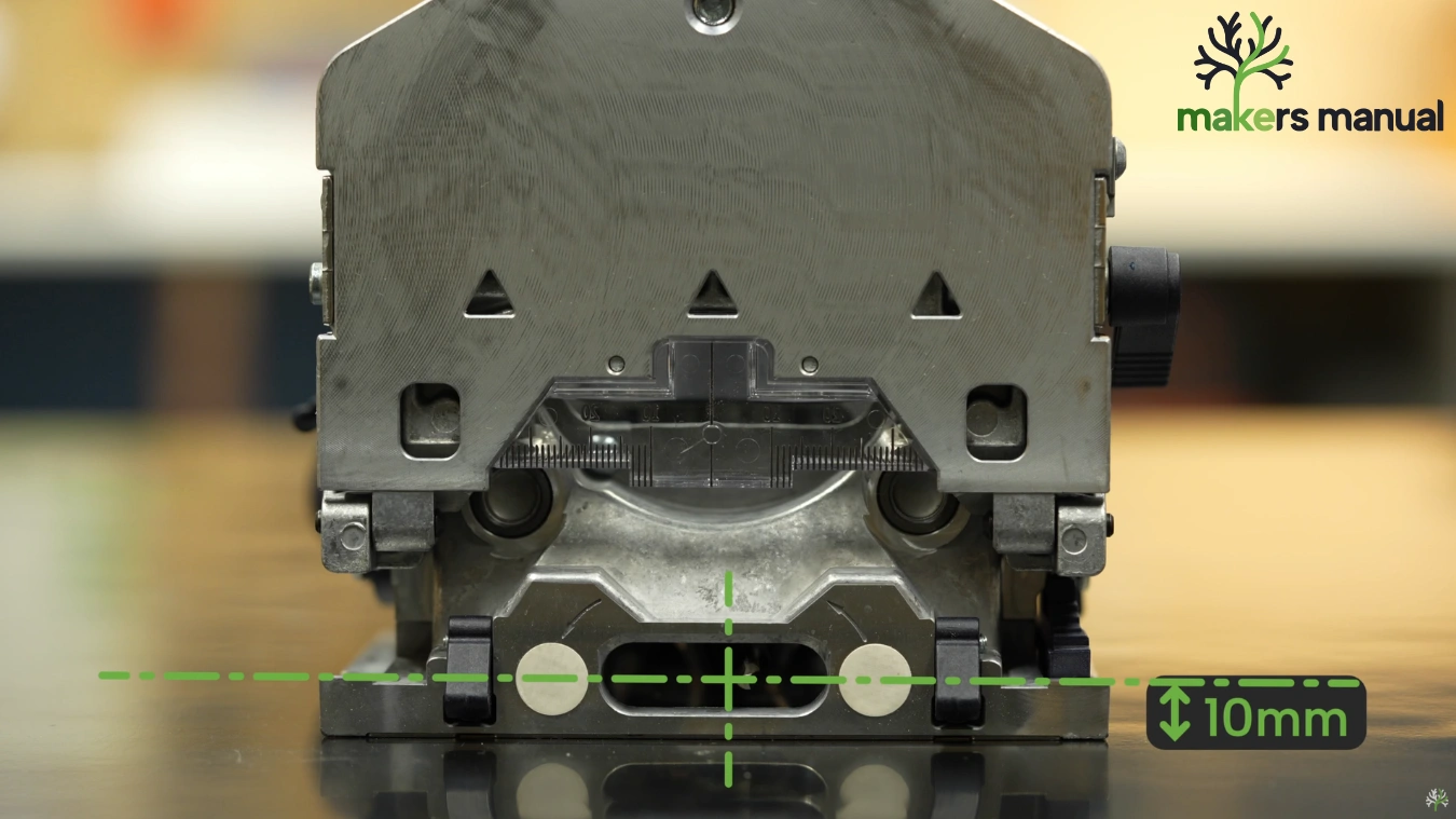 Festool DF500 Tool Dimensions