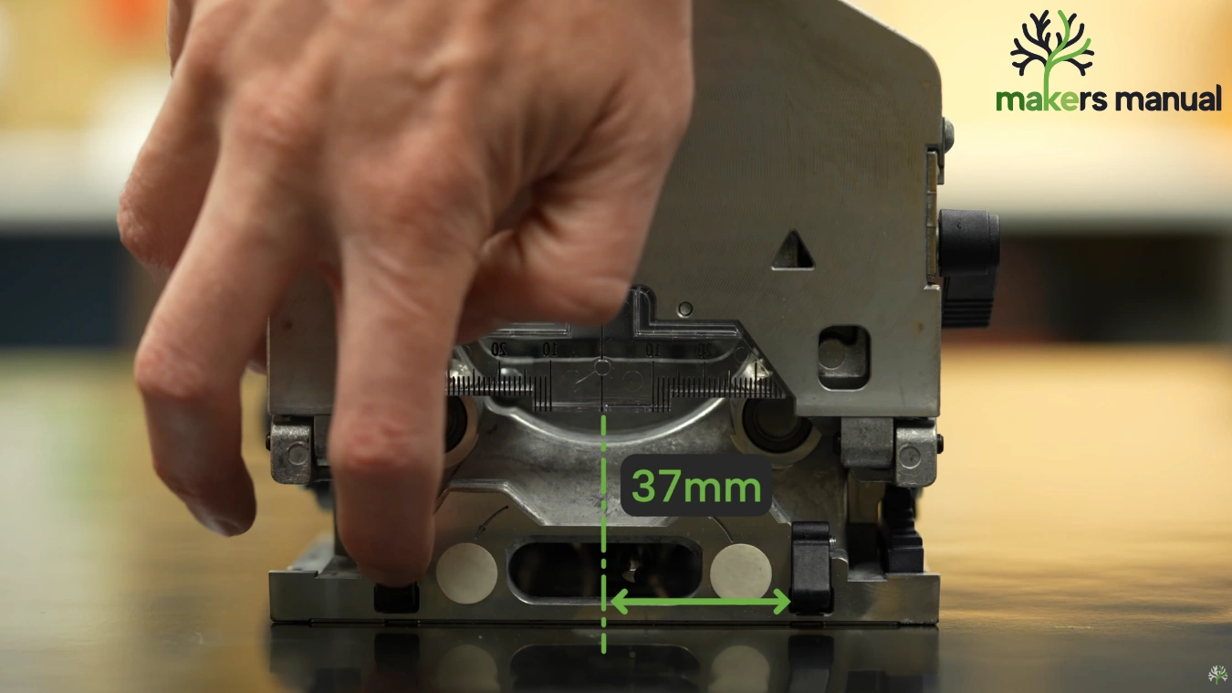 Festool DF500 Tool Dimensions