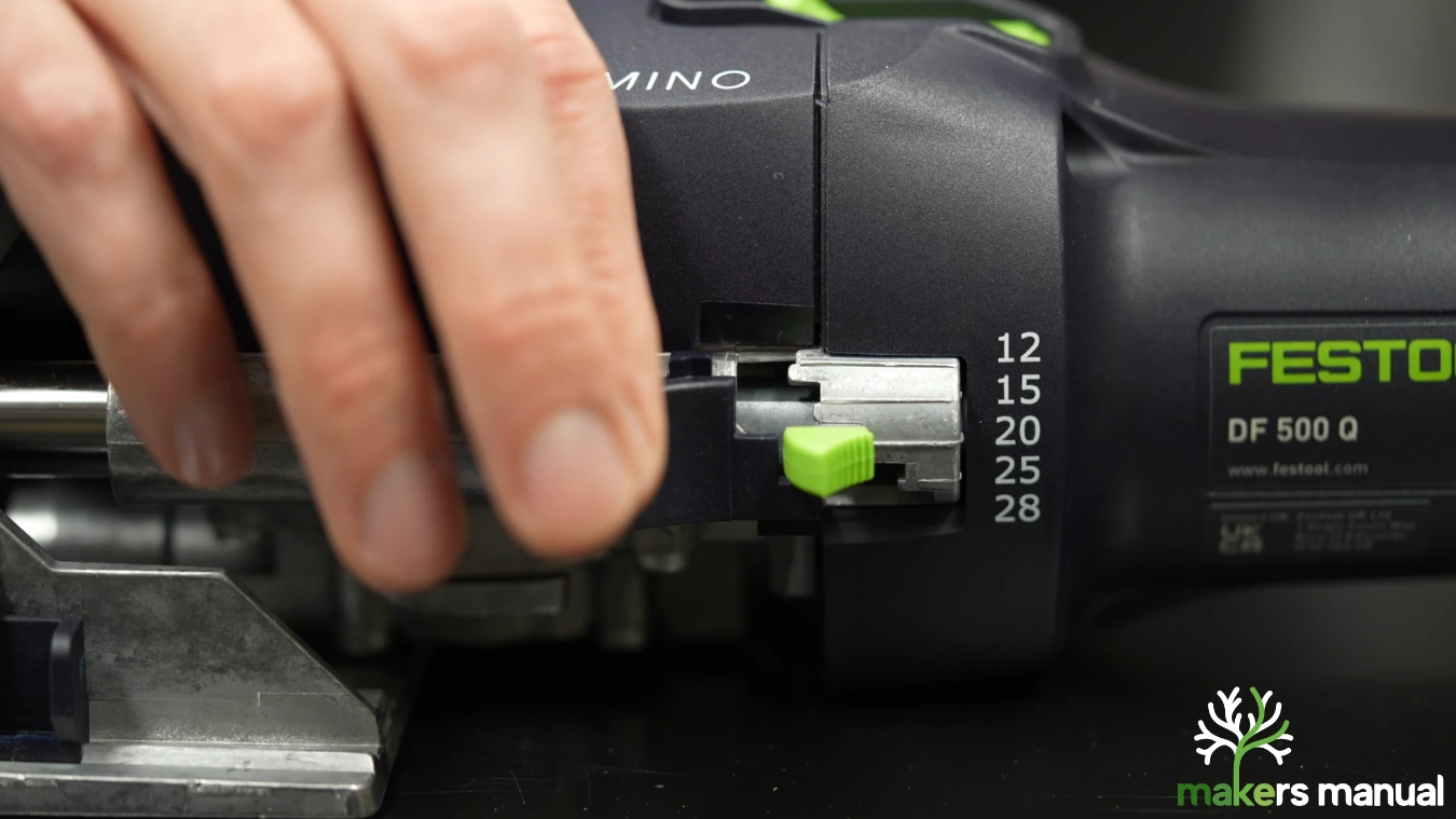 Mortise Depth Setting