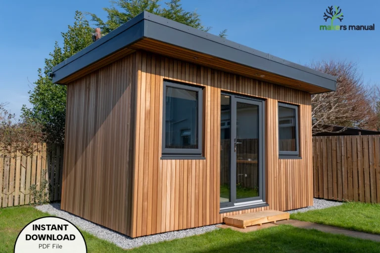 DIY Garden Room Office Build Plans