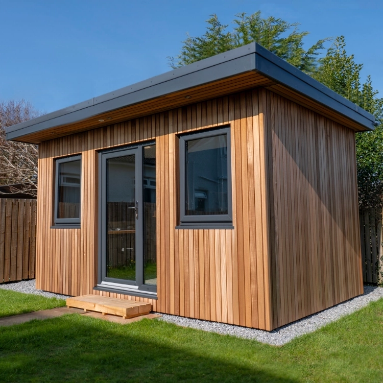 Garden Room Office Build Plans - Cold Roof 2.5m